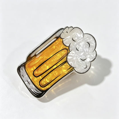 Popcorn Beer Claw Clip