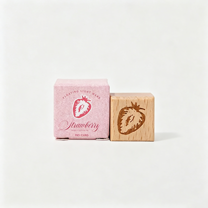 Wood Decorative Rubber Stamp