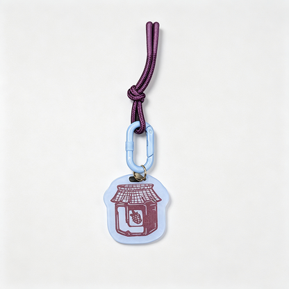 Vegetable Shape Bag Charm Keychain