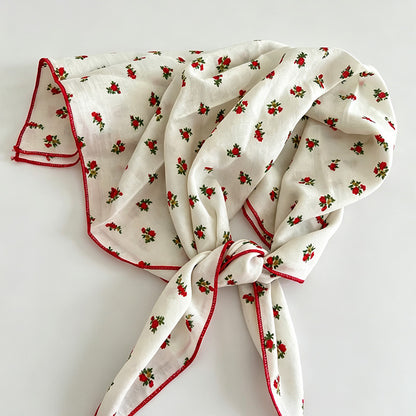 Wave Dots Print Handkerchief