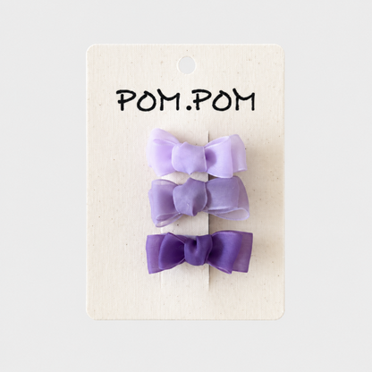 Bow Set Hair Clip