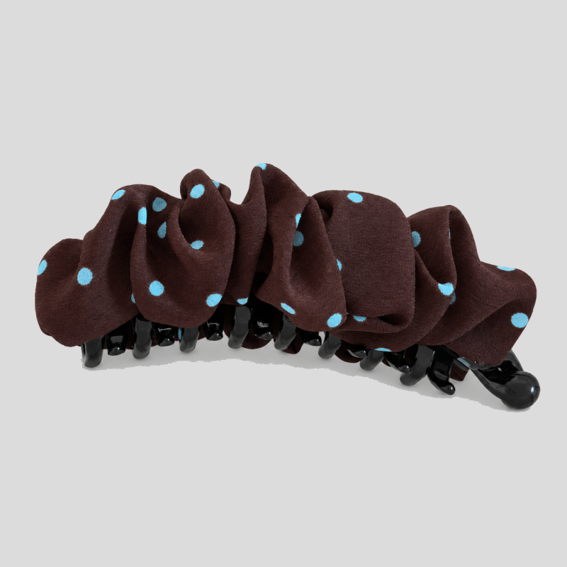 Polka Dots Banana Hair Clip