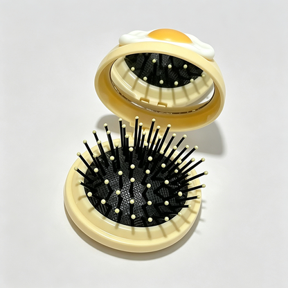 Fried Egg Mirror Brush