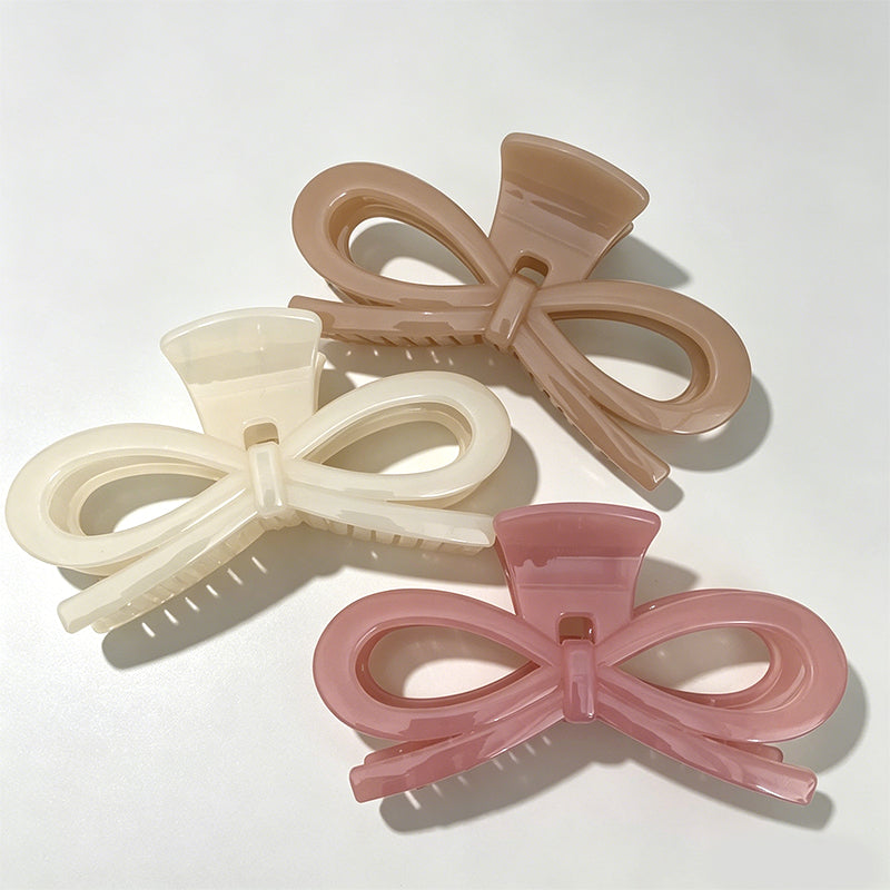 Elegant Bow‑Shaped Hair Claw - Shopdayla Wholesale - #7250