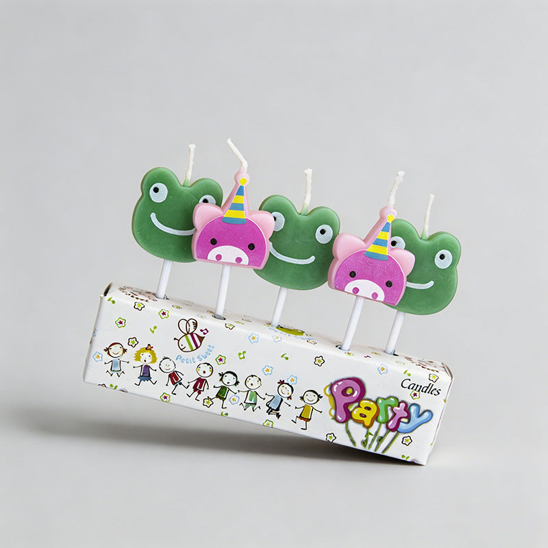 Cartoon Flat Animal Birthday C - Shopdayla Wholesale - #4258