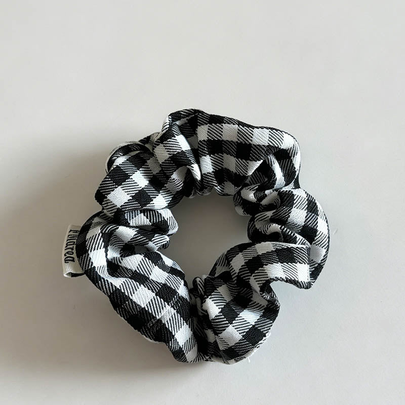 Elegant Retro Plaid Print Hair - Shopdayla Wholesale - #1890