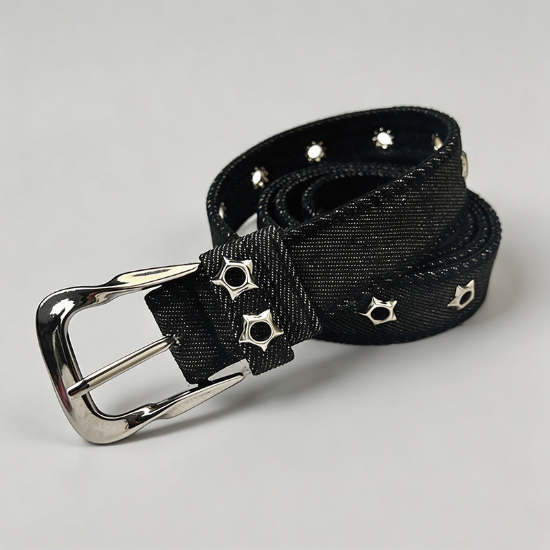 Denim Canvas Pin Buckle Belt - Shopdayla Wholesale - #4178