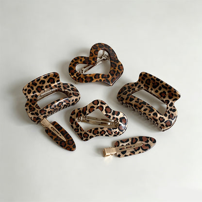 Leopard Hair Clip