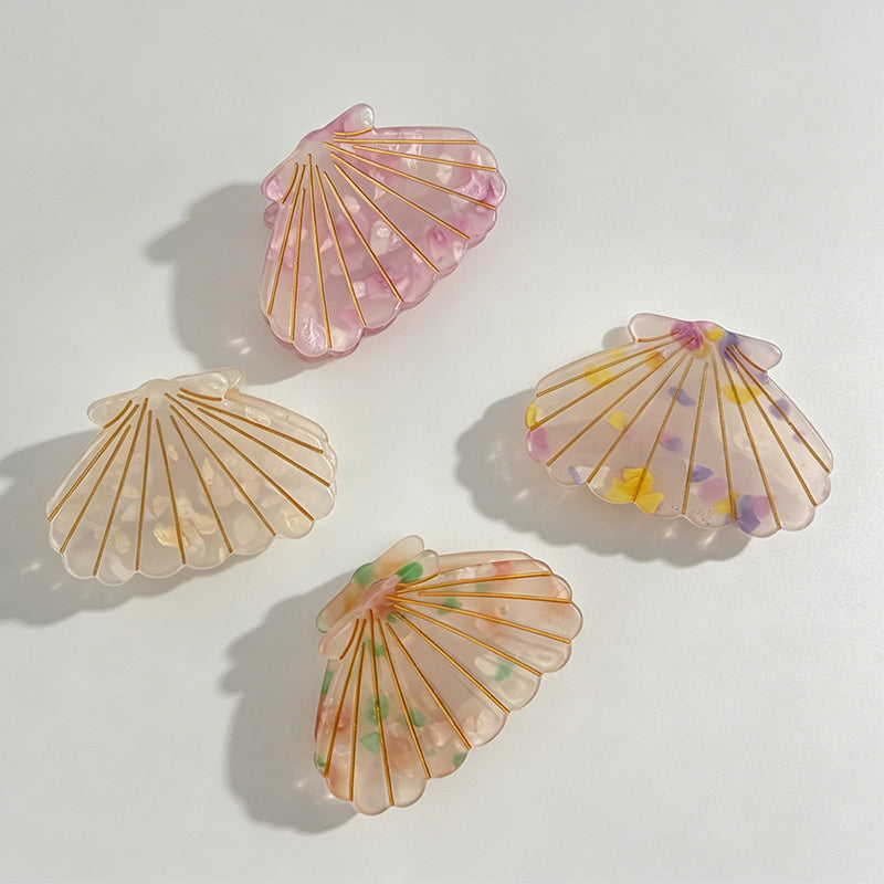 Elegant Golden Thread Shell Pa - Shopdayla Wholesale - #4098