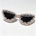 Crystal-Embellished Cat Eye Su - Shopdayla Wholesale - #3218
