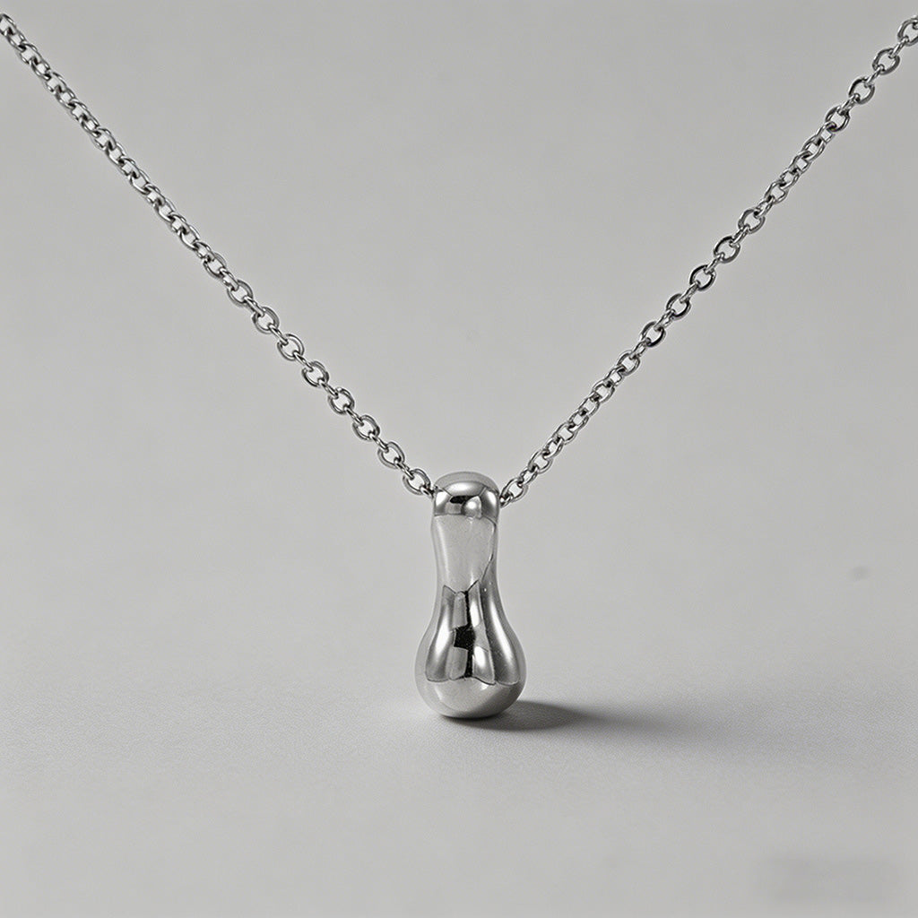 3D Bubble Letter Initial Neckl - Shopdayla Wholesale - #6930
