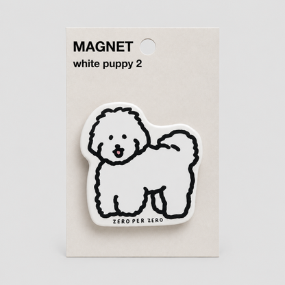 Puppy Shape Acrylic Fridge Magnet