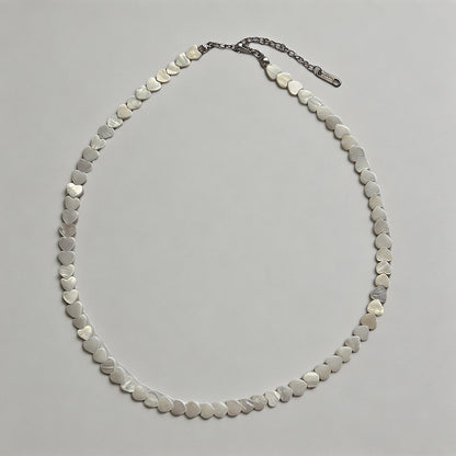 Dainty Mother of Pearl Heart B - Shopdayla Wholesale - #1570