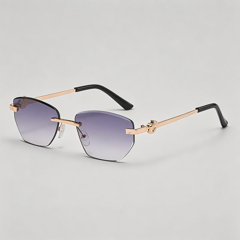 Rimless Cut-Edge Gradient Sung - Shopdayla Wholesale - #7474