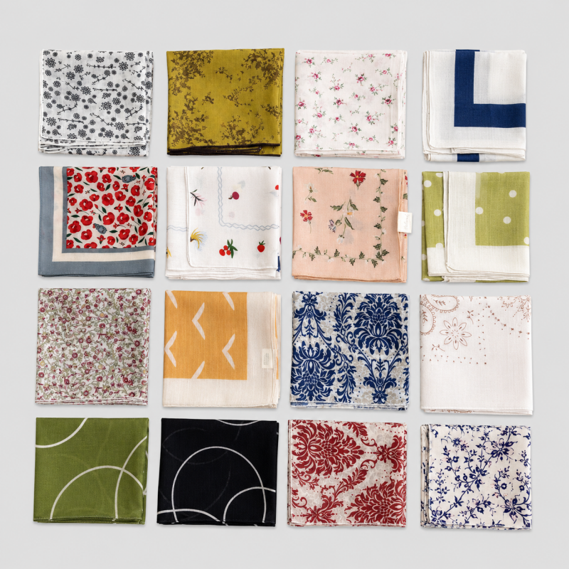 Ditsy Polka‑Dot Print Square S - Shopdayla Wholesale - #9282