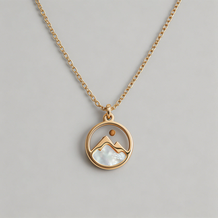 Mountain & Sun Mother-of-Pearl - Shopdayla Wholesale - #3346