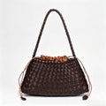 Hand‑Woven Drawstring Hobo Und - Shopdayla Wholesale - #3170
