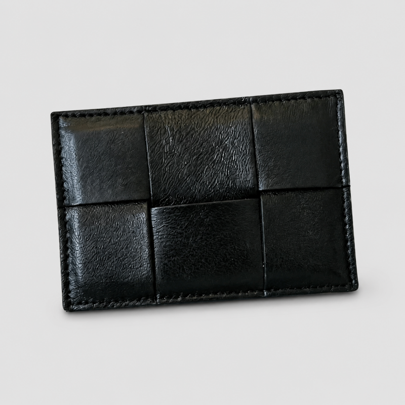 Woven Leather Card Holder - Shopdayla Wholesale - #1426