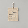 Linen Fabric Calendar - Shopdayla Wholesale - #8530
