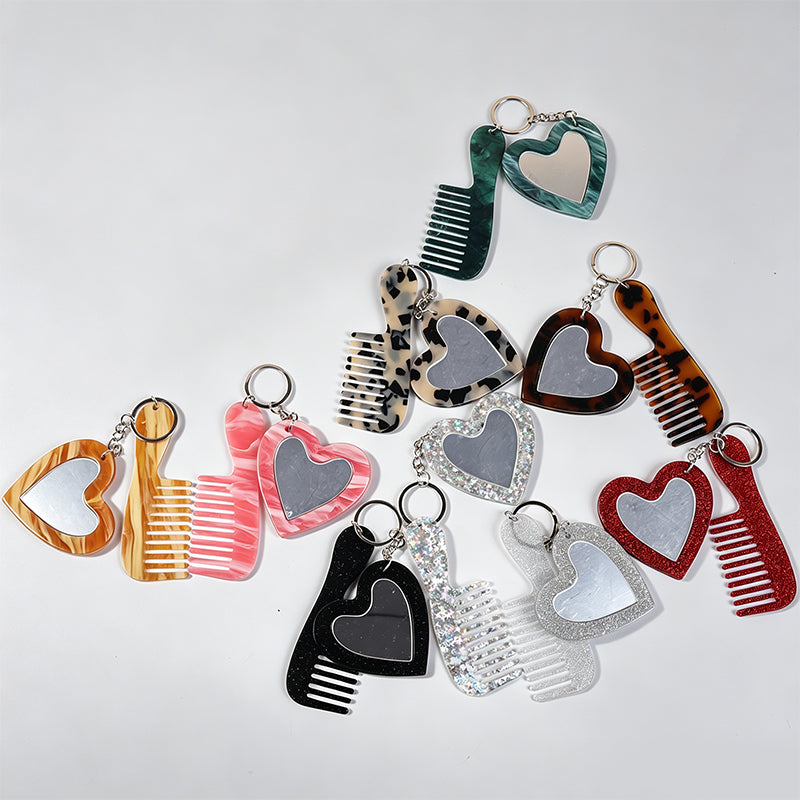 Vintage Glitter Heart‑Shaped A - Shopdayla Wholesale - #5410
