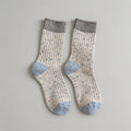 Speckled Yarn Colorblock Crew - Shopdayla Wholesale - #3682