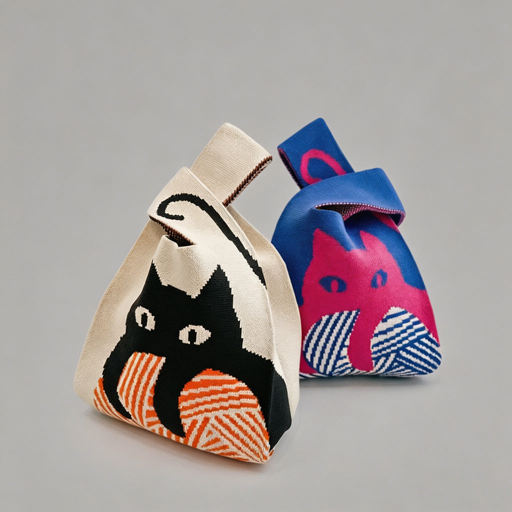 Cute Knit Tote Bag - Shopdayla Wholesale - #8002