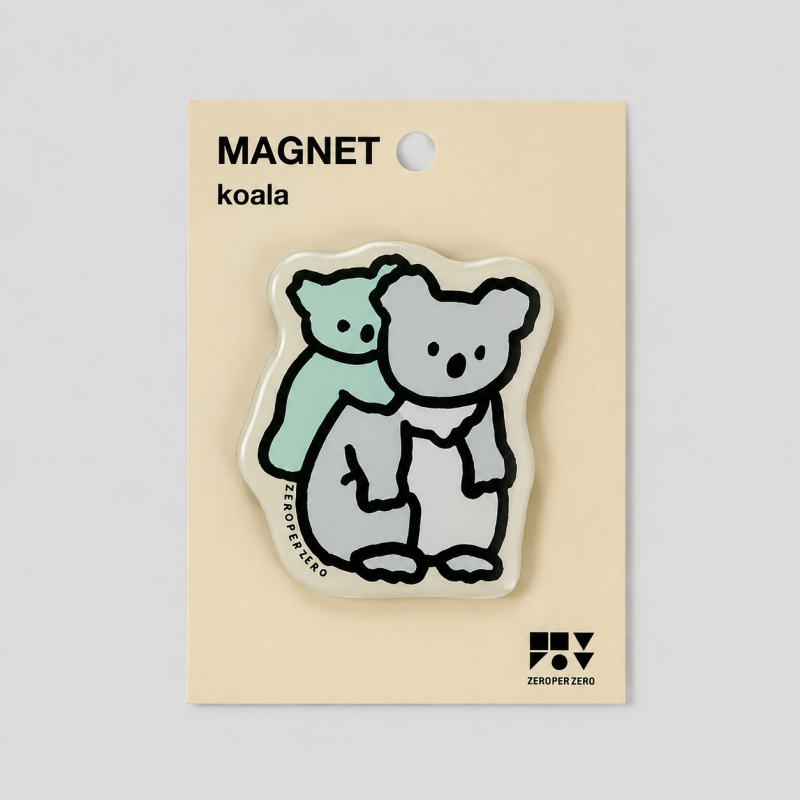 Puppy Shape Acrylic Fridge Magnet