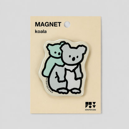 Puppy Shape Acrylic Fridge Magnet