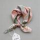 Pink and Green Lattice / One Size