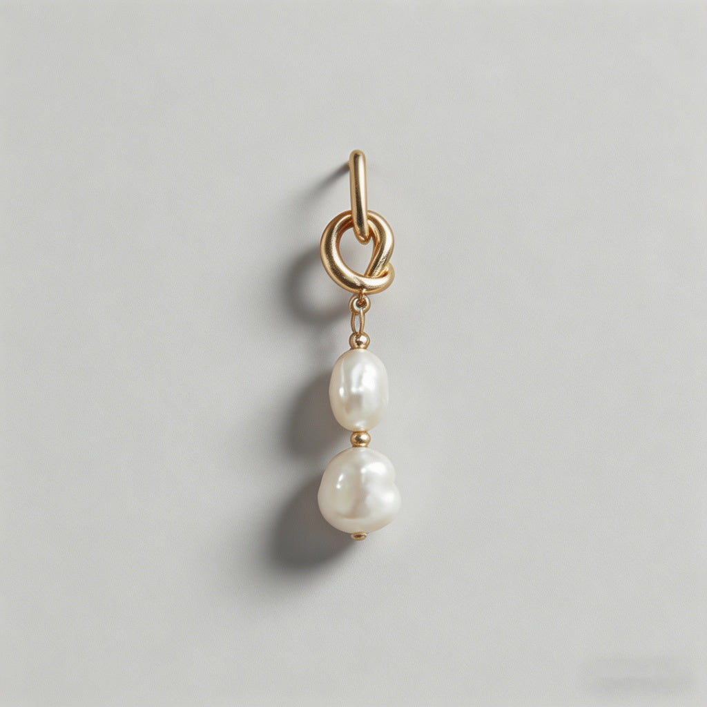 Vintage Knot 18K Gold Plated B - Shopdayla Wholesale - #6818