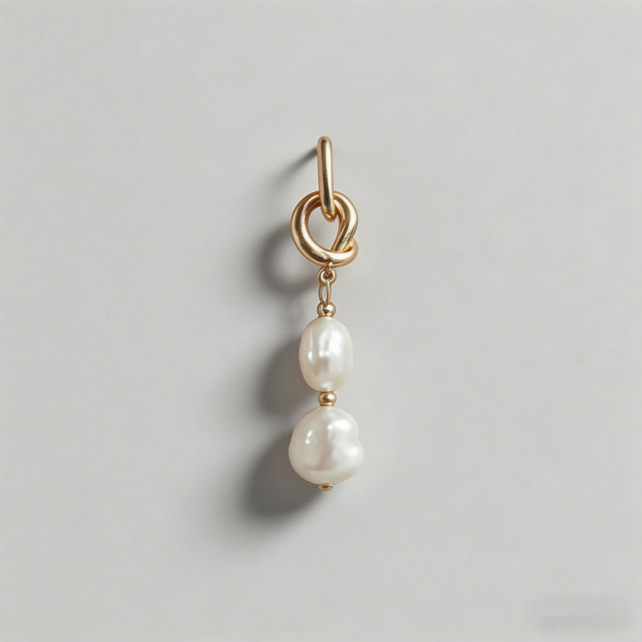Vintage Knot 18K Gold Plated B - Shopdayla Wholesale - #6818