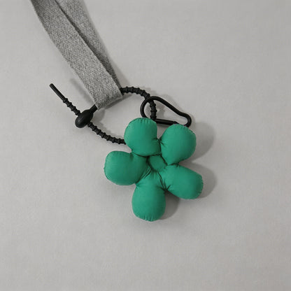 Puffy Flower Bag Charm - Shopdayla Wholesale - #4578