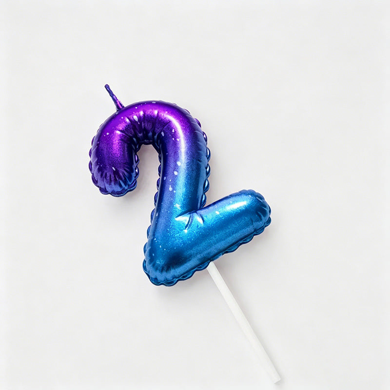 0-9 Gradient Balloon Style Num - Shopdayla Wholesale - #0130