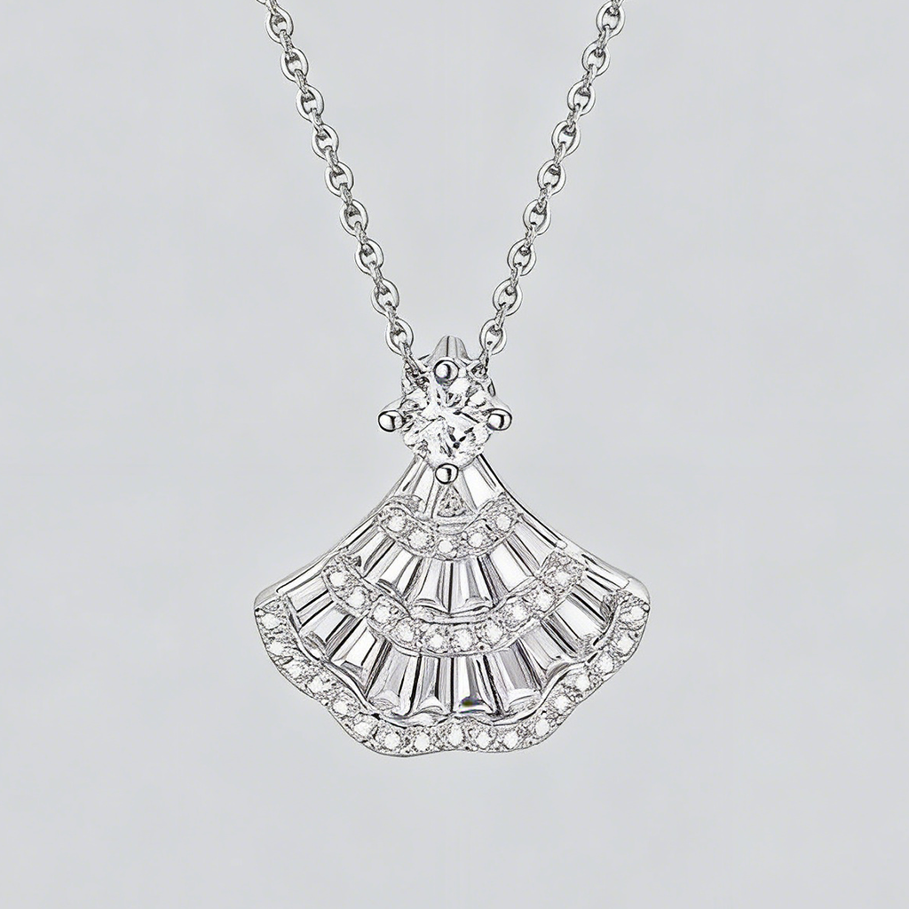 Silver Plated Baguette & Round - Shopdayla Wholesale - #3058