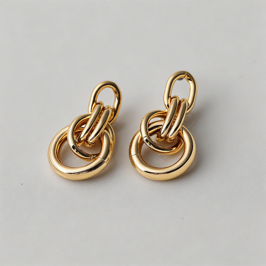 Interlocking Chain Link Drop E - Shopdayla Wholesale - #0610