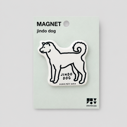 Puppy Shape Acrylic Fridge Magnet