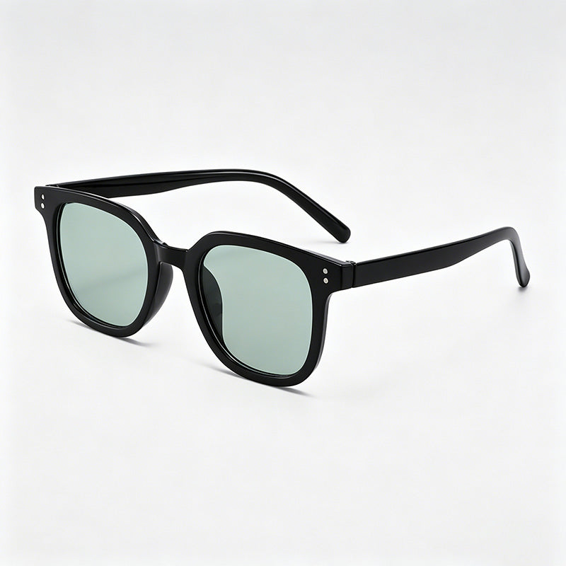 Black Frame Square Sunglasses
