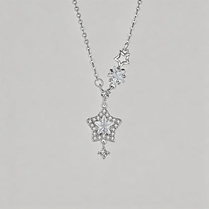 Multi-Star Cubic Zirconia Pend - Shopdayla Wholesale - #3010