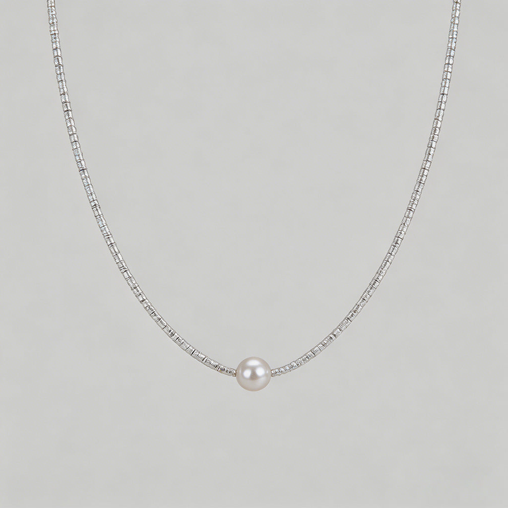 Sparkle Chain Pearl Pendant La - Shopdayla Wholesale - #3634
