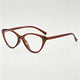 Translucent Brown Frame / Clear Lens / One Size