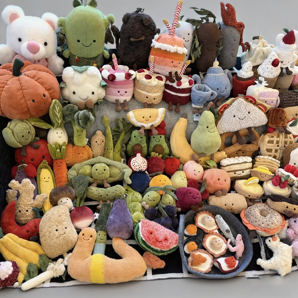Cute Vegetable Plush Toy Bag C - Shopdayla Wholesale - #0674