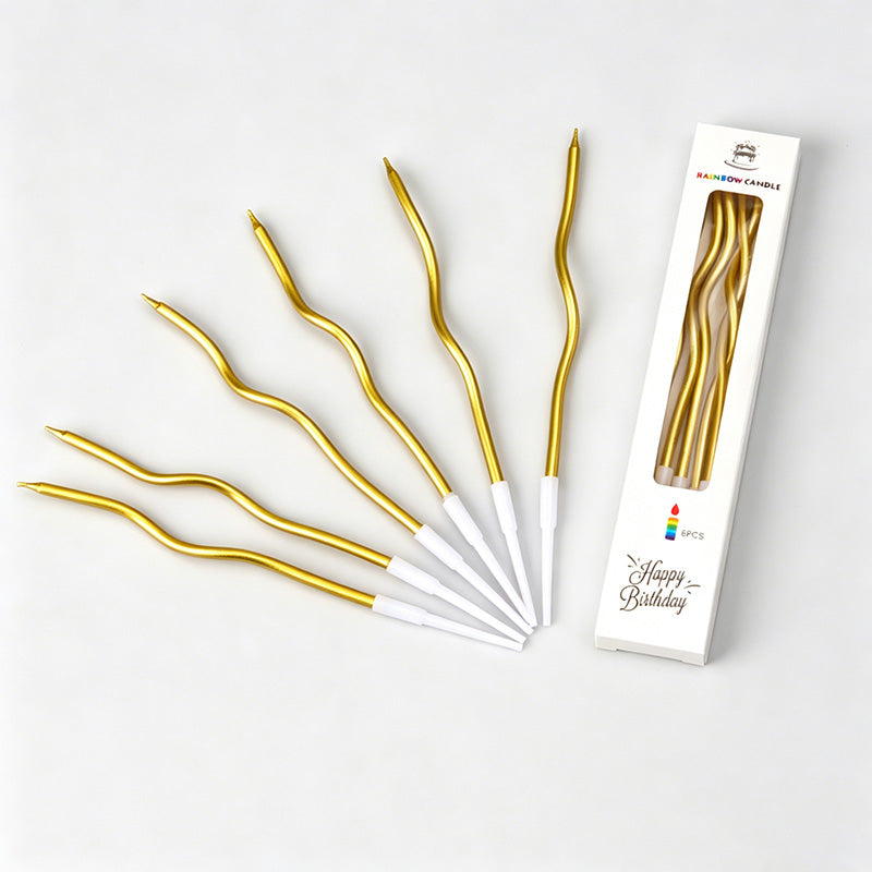 Spiral Birthday Candles - Shopdayla Wholesale - #1346