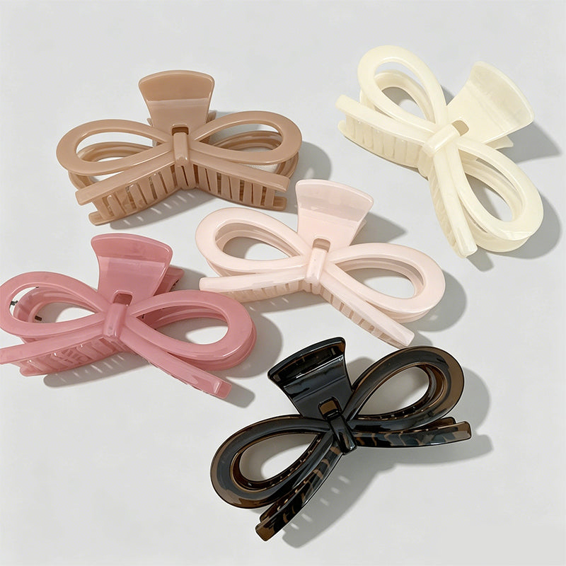 Elegant Bow‑Shaped Hair Claw - Shopdayla Wholesale - #2786