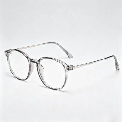 Oval Anti-Blue Light Eyeglasse - Shopdayla Wholesale - #2210