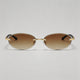 Gradient Brown Lens / One Size