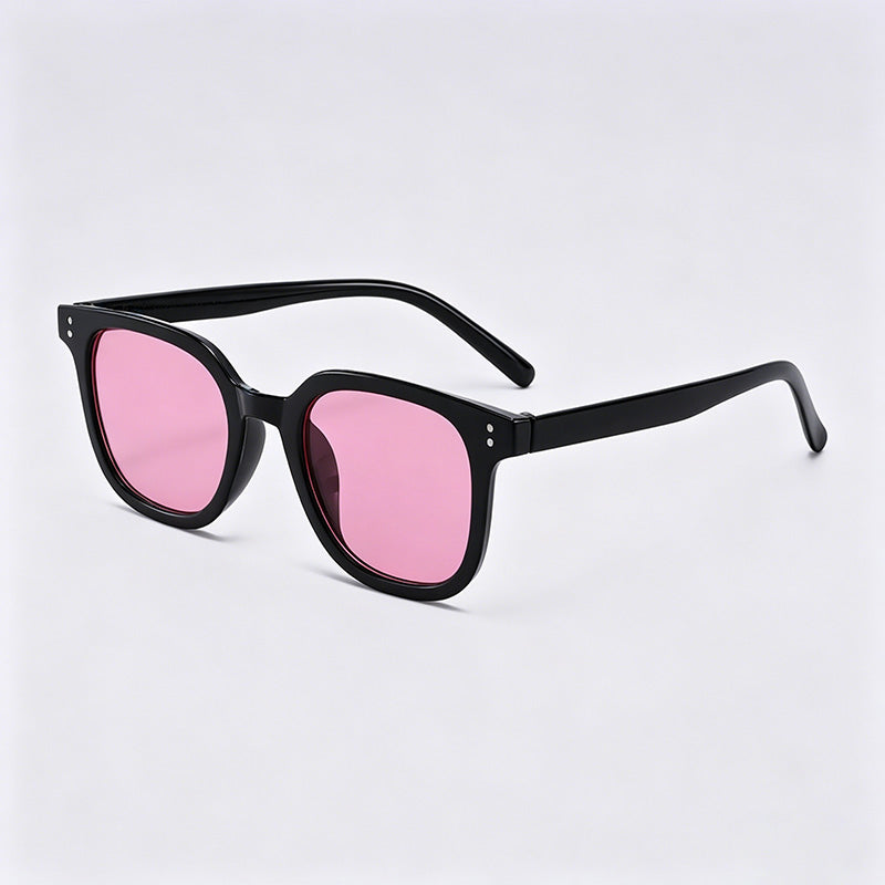 Black Frame Square Sunglasses