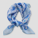 Big Floral Light Blue / One Size