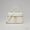 White Faux Leather / One Size