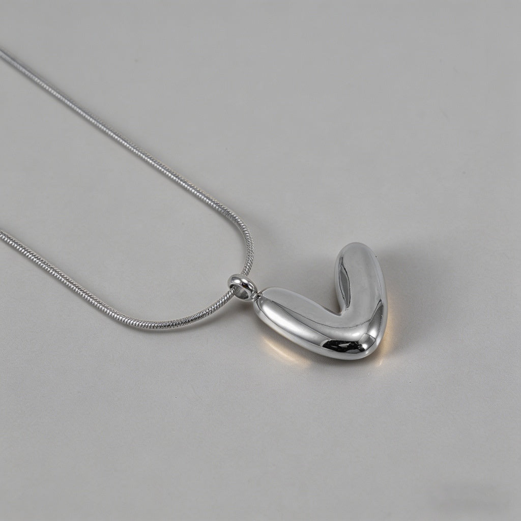 3D Bubble Letter Initial Neckl - Shopdayla Wholesale - #2514