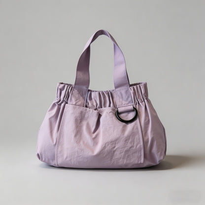Ruched Nylon Hobo Shoulder Bag - Shopdayla Wholesale - #3554